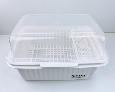 Dish Drainer With Cover