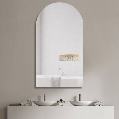Barelli 900 x 500mm Frameless Rear Lit Arch LED Mirror