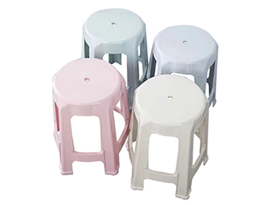 Plastic Stool - Round - 32cm x 48cm