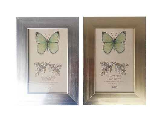 Photo Frame - 4R - 4x6 inch - Mettalic Color