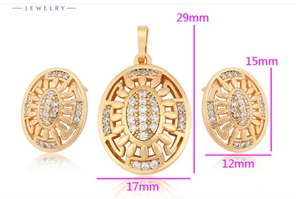 Elegant jewelery set