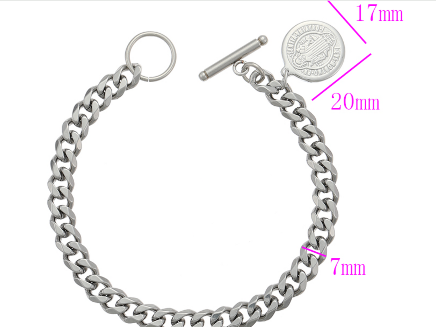 Stainless steel bracelet