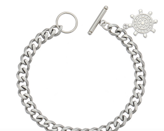 Stainless steel elegant bracelet