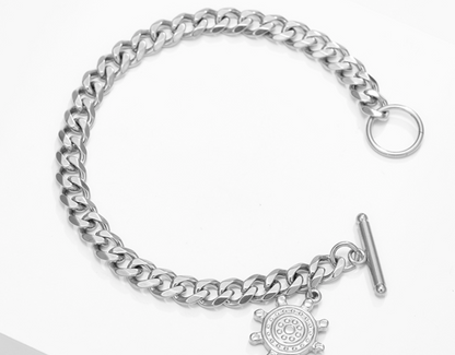 Stainless steel elegant bracelet