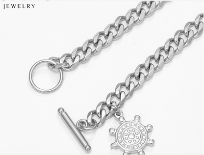 Stainless steel elegant bracelet