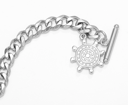 Stainless steel elegant bracelet