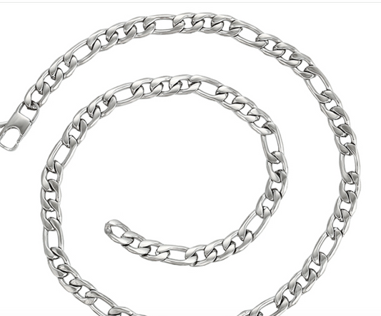 NECKLACE 60CM SILVER PLATED