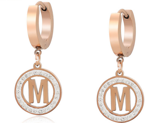 EARING ROSE GOLD PURE ELEGANCE
