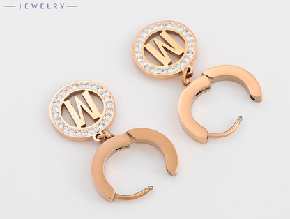 EARING ROSE GOLD PURE ELEGANCE