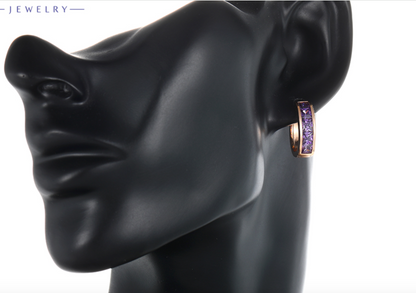 18K EARING WITH CZ