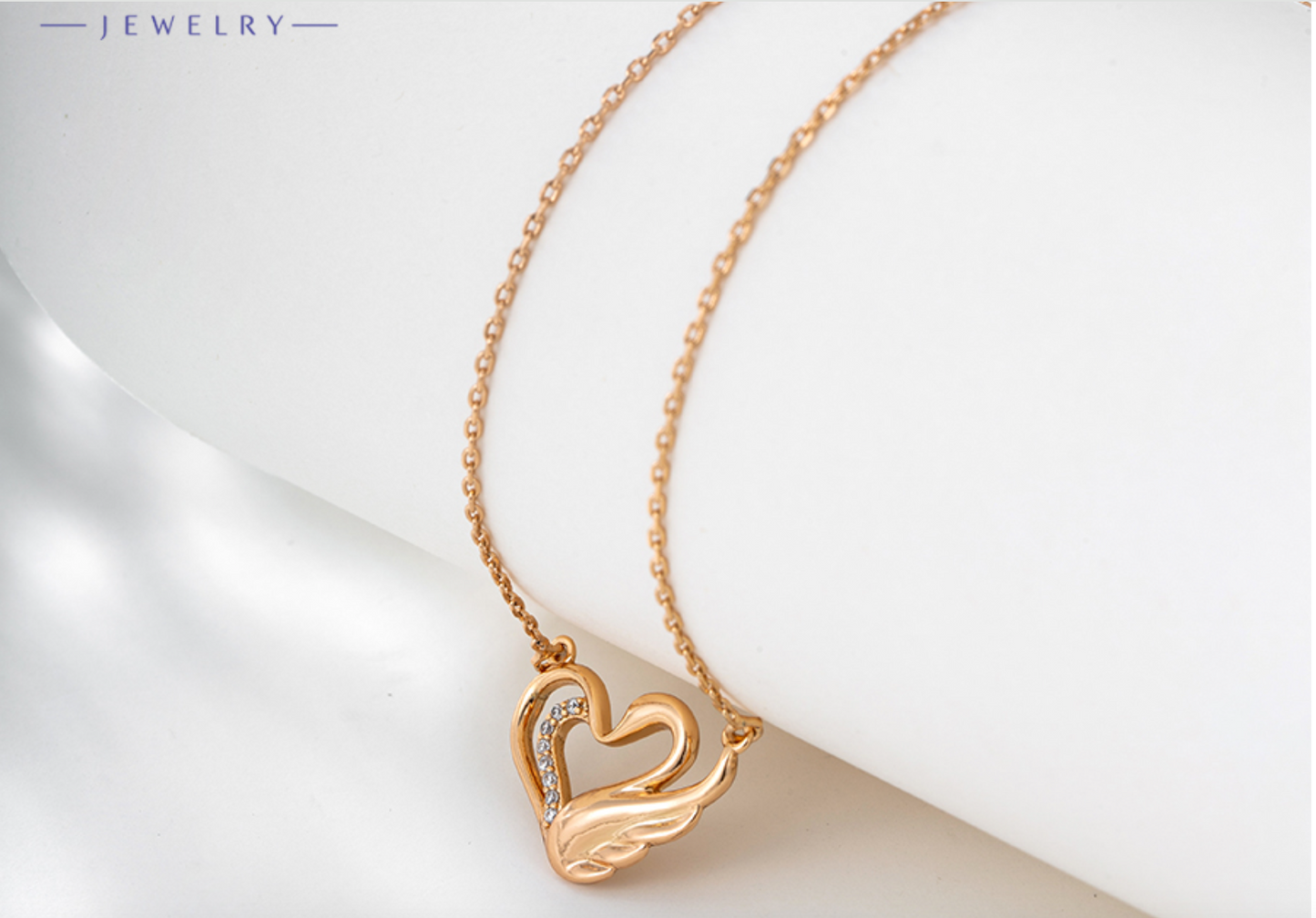 18K NECKLACE WITH STONE