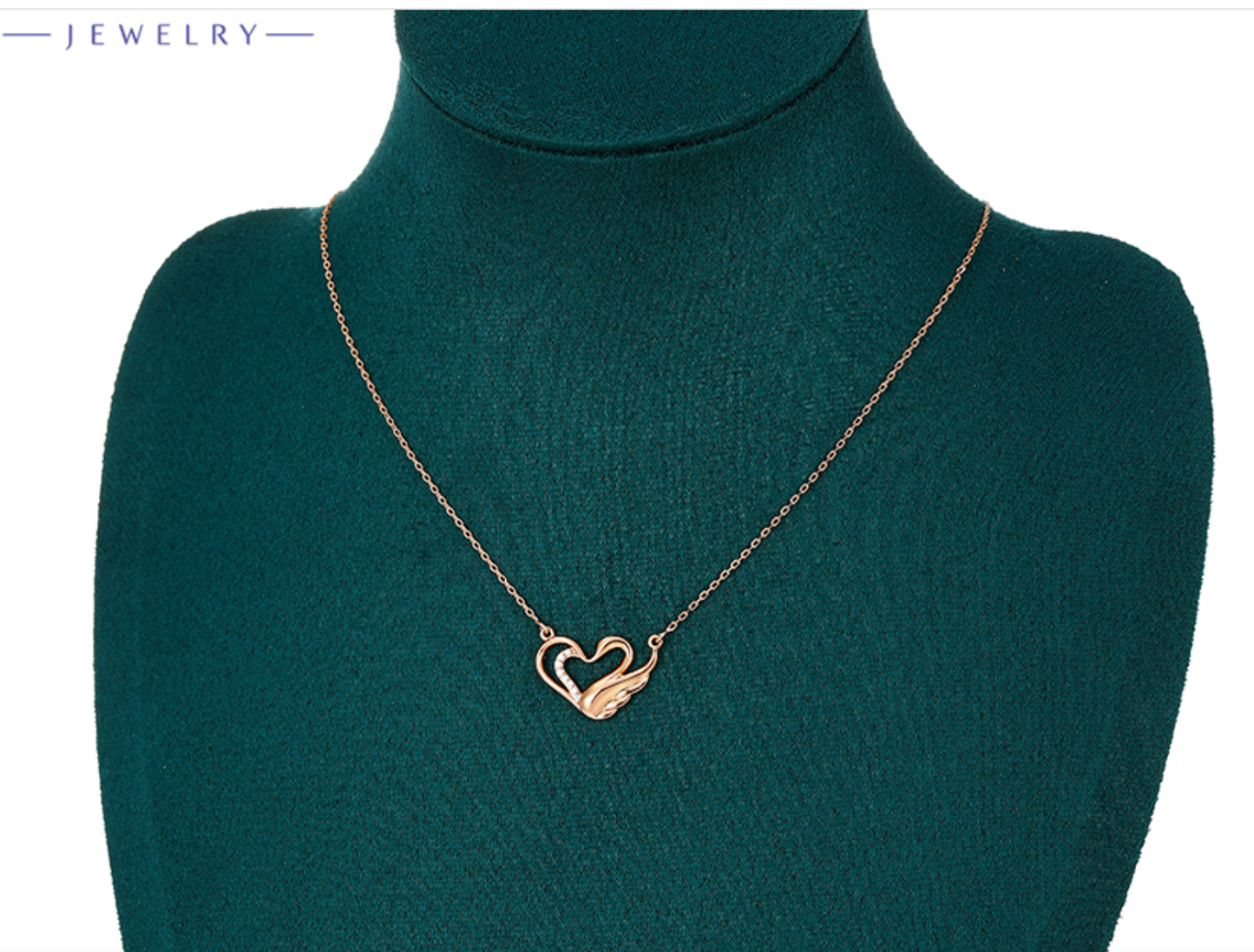 18K NECKLACE WITH STONE