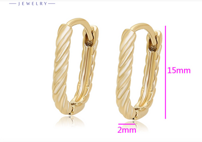 14K GOLD PLATED EARING