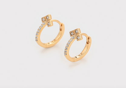 18K GOLD PLATED EARING