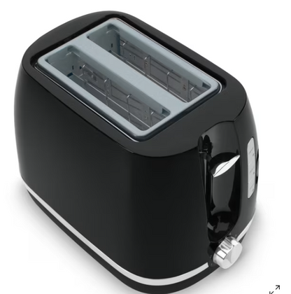 2 Slice Toaster - Black