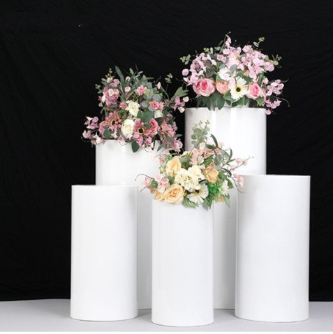 Round Cylinder Pedestal Plinth - 60cm(Diameter - 33cm)