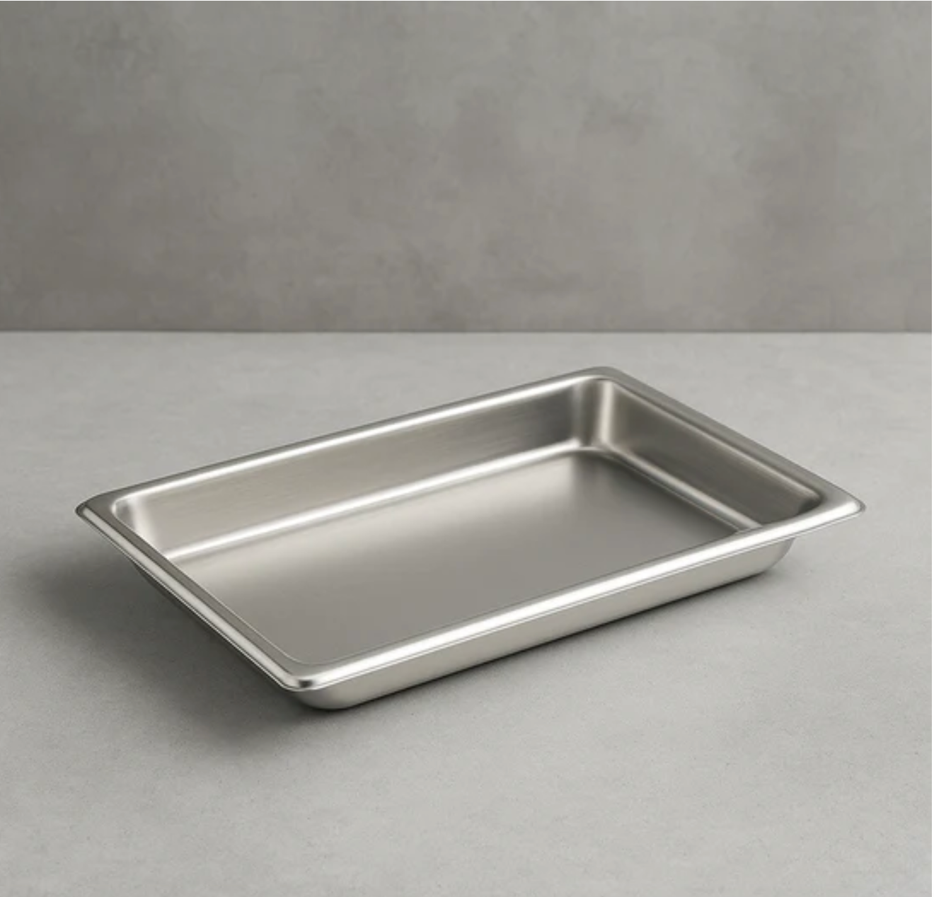 Stainless Steel Gastronorm Pan - 1/1 Size (1mm)