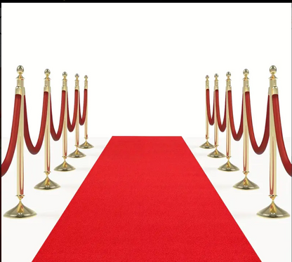 RED CARPET RUG RUNNER $15 PER MTR