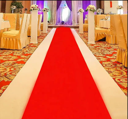 RED CARPET RUG RUNNER $15 PER MTR