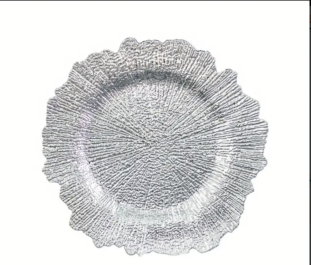 CHARGER PLATES SET OF 6