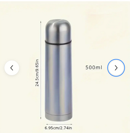 THERMOS FLASK 500ML STAINLESS STEEL
