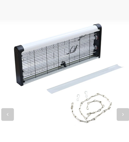 Electric Fly Zapper Insect Bug Fluro Zapper 40W 150SQM