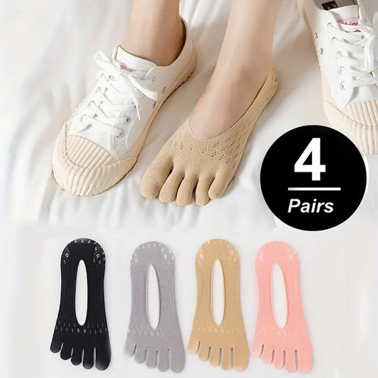 4 Pairs Orthopedic Breathable Compression Socks