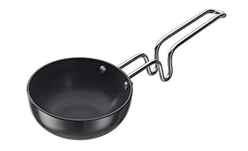 Tadka Pan Tadka pan Black Bowl outer dia 125mm