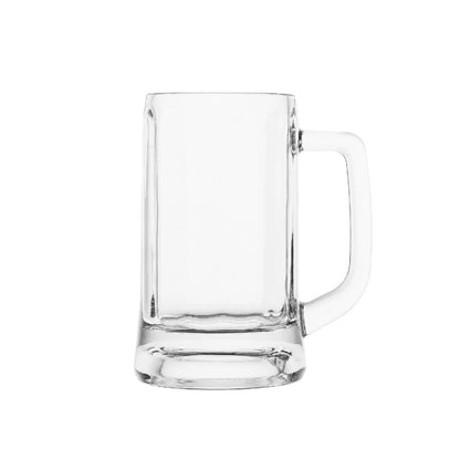 Deli Glass Beer Mug, 490ML, TZ0007