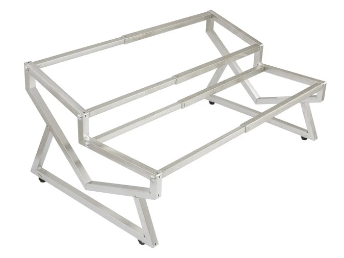 Expanding Stainless Steel Steam Pan Holder Frame Rack