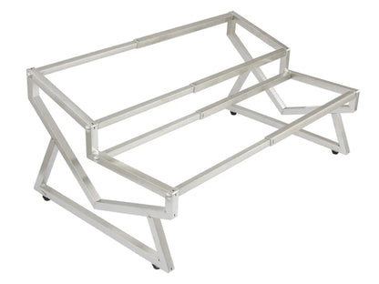 Expanding Stainless Steel Steam Pan Holder Frame Rack