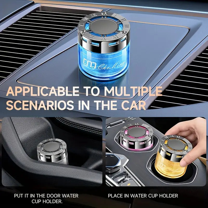 Blue Bell Car Air Freshener - Solid Balm & Scented Tablets for Odor Elimination
