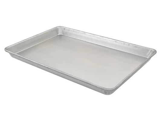 Aluminium Baking Tray - Alloy Bun Pan - 60cm x 40cm x 4.5cm
