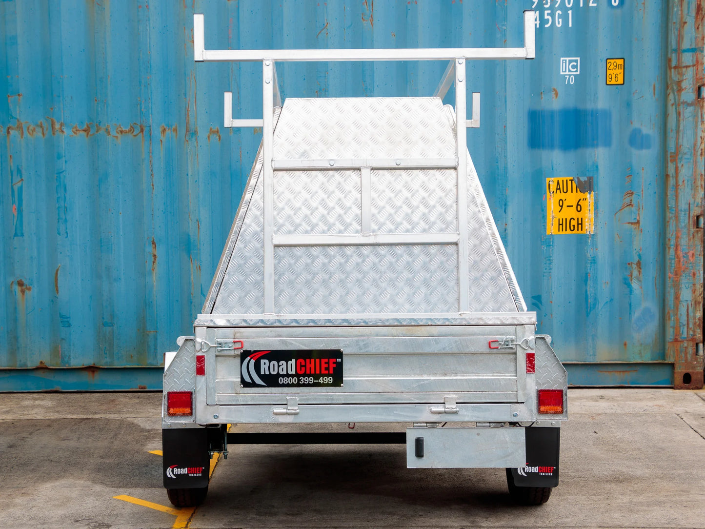 RoadCHIEF Trailer 8x5 Single Axle with Tradie Top/Canopy