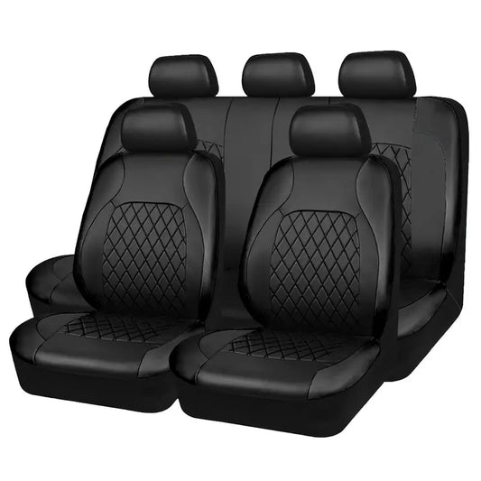 PVC Leather Universal Size Car Seat Cover 5 Seats
