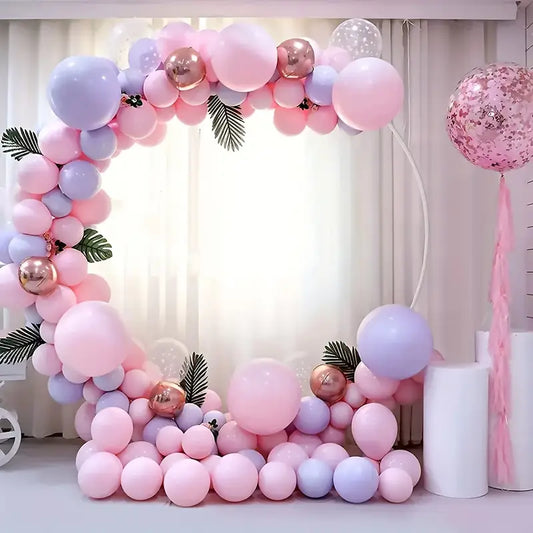 1 Set of Functional Round Balloon Arch Kit