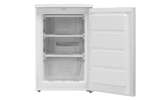 MIDEA Upright Bar Freezer 83L - Solid Door - White