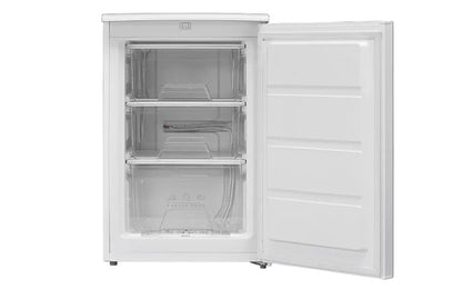 MIDEA Upright Bar Freezer 83L - Solid Door - White