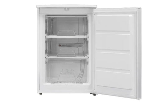 MIDEA Upright Bar Freezer 83L - Solid Door - White