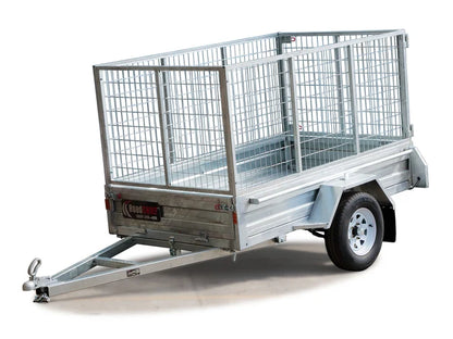 Trailer 8x4 Caged Tilting with 900mm High Cage & Jockey Wheel ROADCHIEF
