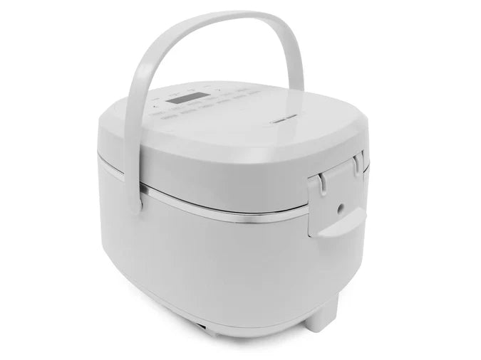 Cup Digital Rice Cooker Steamer - 12 Preset Menus - White