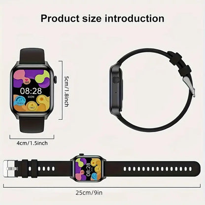 Smart Watch (Make/Answer Call), Fitness Activity Tracker For Women Men, SmartWatch With Many Sport Modes, Smart Activity Watch For Android/IOS Phones