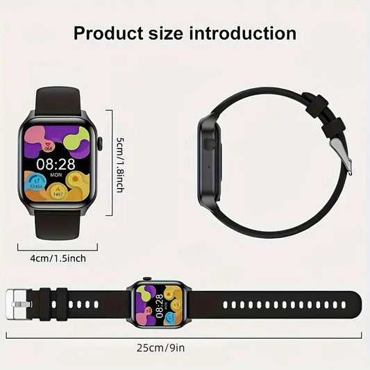 Smart Watch (Make/Answer Call), Fitness Activity Tracker For Women Men, SmartWatch With Many Sport Modes, Smart Activity Watch For Android/IOS Phones