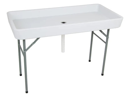 1.2m Fill & Chill Ice Tray Table - Cold Food Service & Buffet Drinks Table