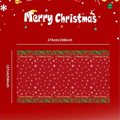 Christmas Cheer Tablecloth - 137.16x274.32 cm