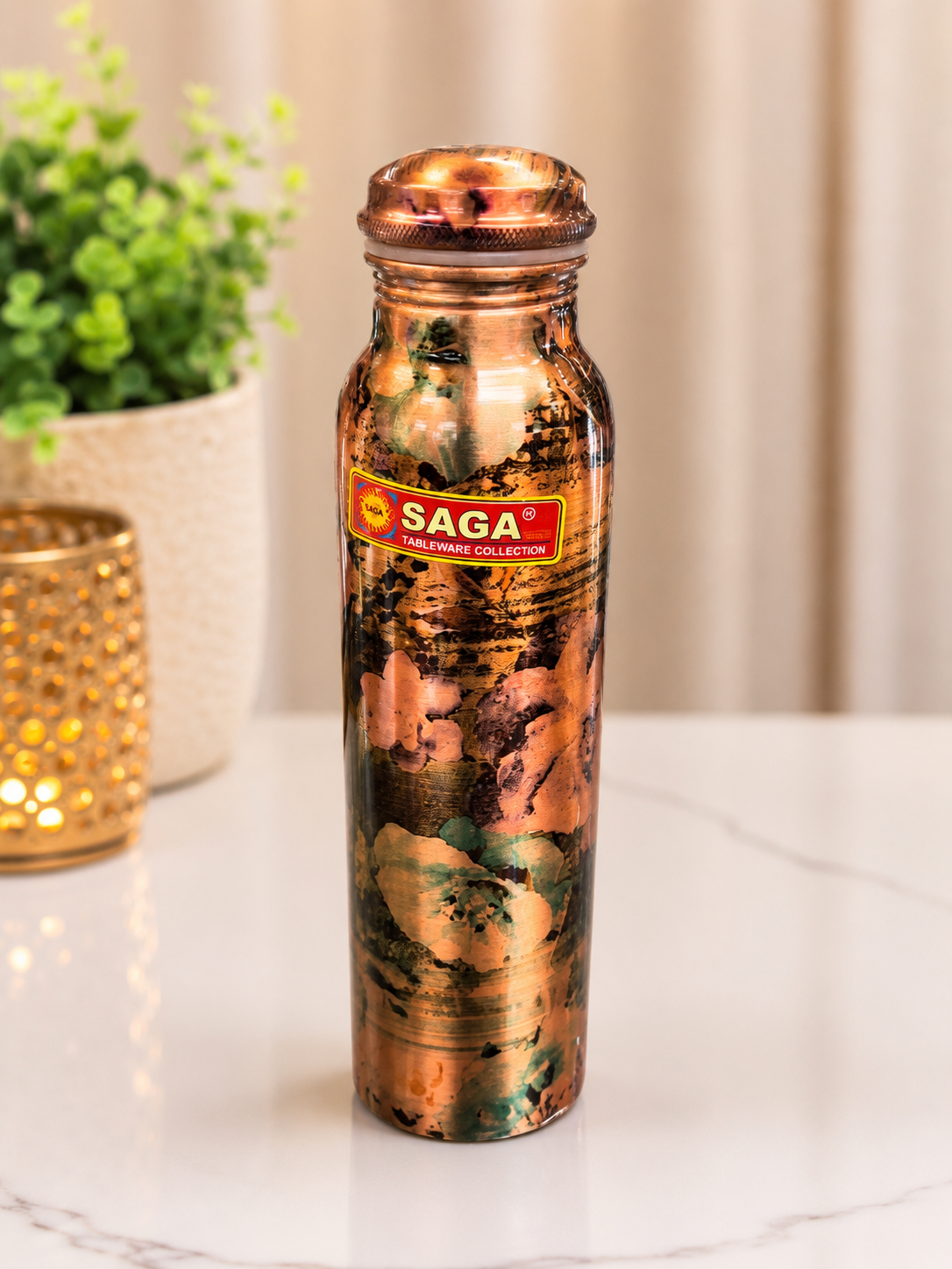 Pure Copper Bottle  Style 6