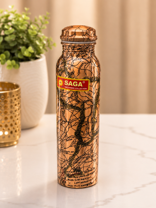 Pure Copper Bottle  Style 8