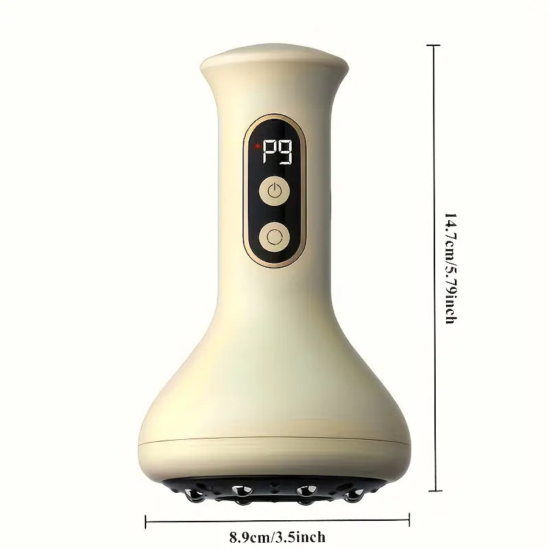 USB charging intelligent 9-speed adjustable cupping massager