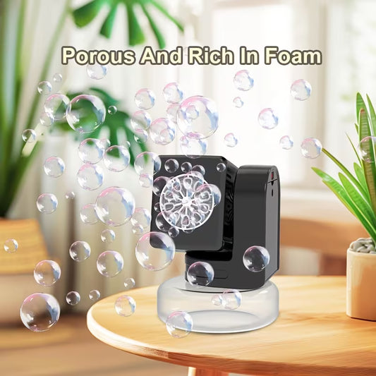 Adjustable Bubble Blowing Direction, Automatic Bubble Machine