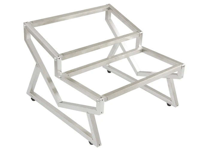 Expanding Stainless Steel Steam Pan Holder Frame Rack